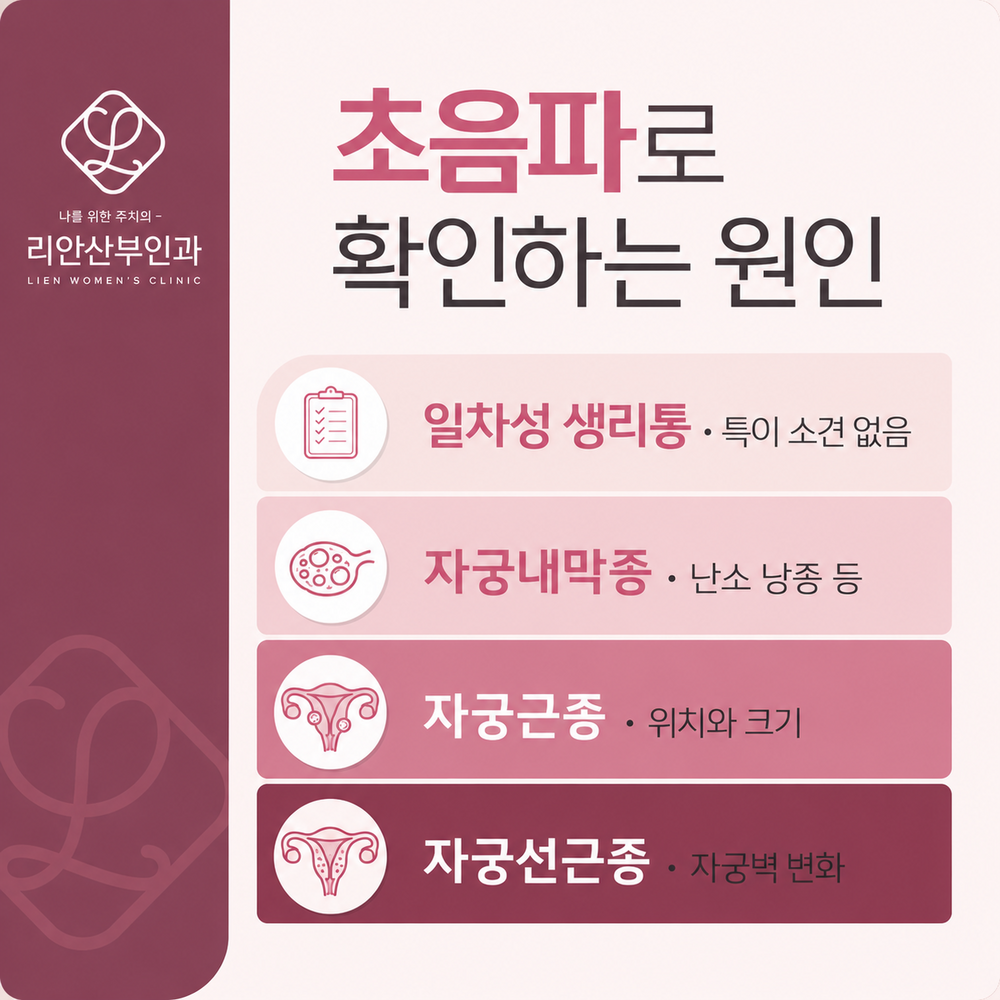 동래구초음파검사 자궁 난소 확인 안내 이미지