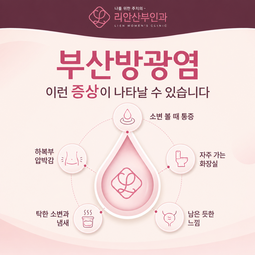 부산방광염 여성에게 흔한 이유 안내 이미지